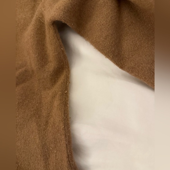 GUEST IN RESIDENCE BY GIGI HADID - Cashmere Quarter Zip in Camel XXL - Picture 7 of 7